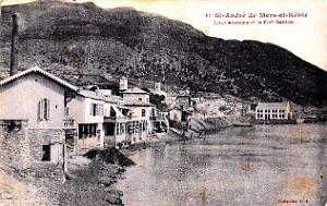 Mers-el-Kebir - Saint-Andre - Les Cabanons et le Fort Santon